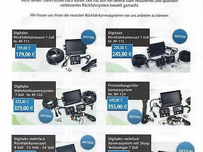 Rückfahrkameraset 7 Zoll digital Rückfahrkamera, Kamera, Bildschirm, Kabel, Adapter, Schalter, Videokabel, Arbeitsscheinwerfer Rückfahrkameraset 7 Zoll digital Rückfahrkamera, Kamera, Bildschirm, Kabel, Adapter, Schalter, Videokabel, Arbeitsscheinwerfer