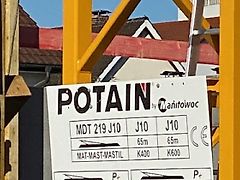 Potain MDT 219 J10
